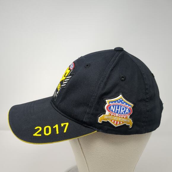 NHRA Mello Yello Drag Racing Series 2017 Baseball Cap Black One Size Main Gate - Picture 3 of 9